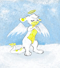 flat colors with simple background